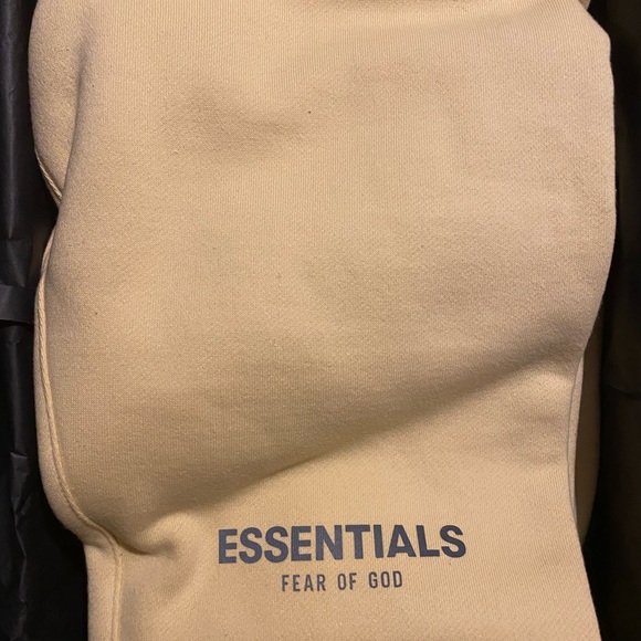 Fear Of God Essentials Joggers Exclusive Yellow Cream Large - Picture 14 of 14